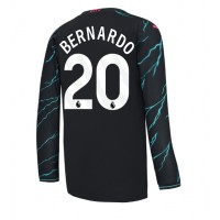Camiseta Manchester City Bernardo Silva #20 Tercera Equipación Replica 2023-24 mangas largas